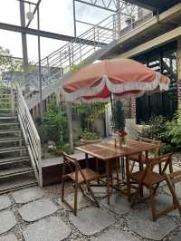 【韓国旅行】ソウル龍山／ヨンリダンギルのホットクが人気のお洒落カフェ
