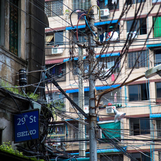 緬甸仰光街景
