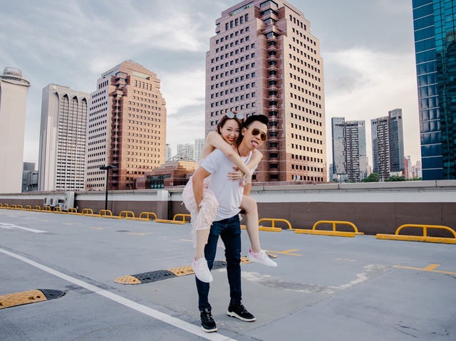 Photoshoot at the Rooftop Carpark, Lucky Plaza Orchard 