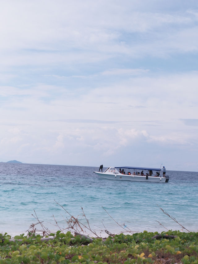 風光如畫的海上蓬萊仙島