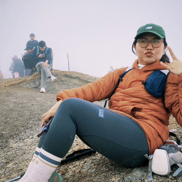 Magical foggy of Kawah Ijen
