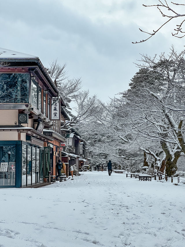 【金沢】幻想的な雪景色の兼六園