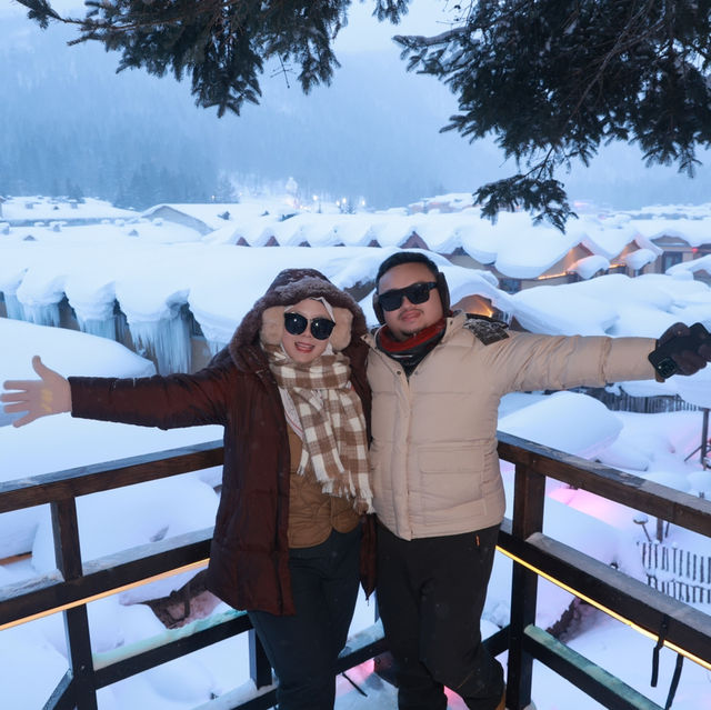Winter Trip to Magical Snow Town ❄️☃️⛄️🇨🇳