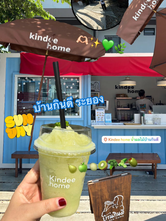 🍐🍐ร้านน้ำปั่น สายสุขภาพ บ้านกินดี ระยอง🍵🍵