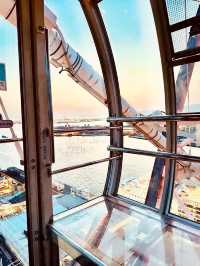 🎡 **天保山大摩天輪遊覽分享：大阪港的高空奇景**🎡