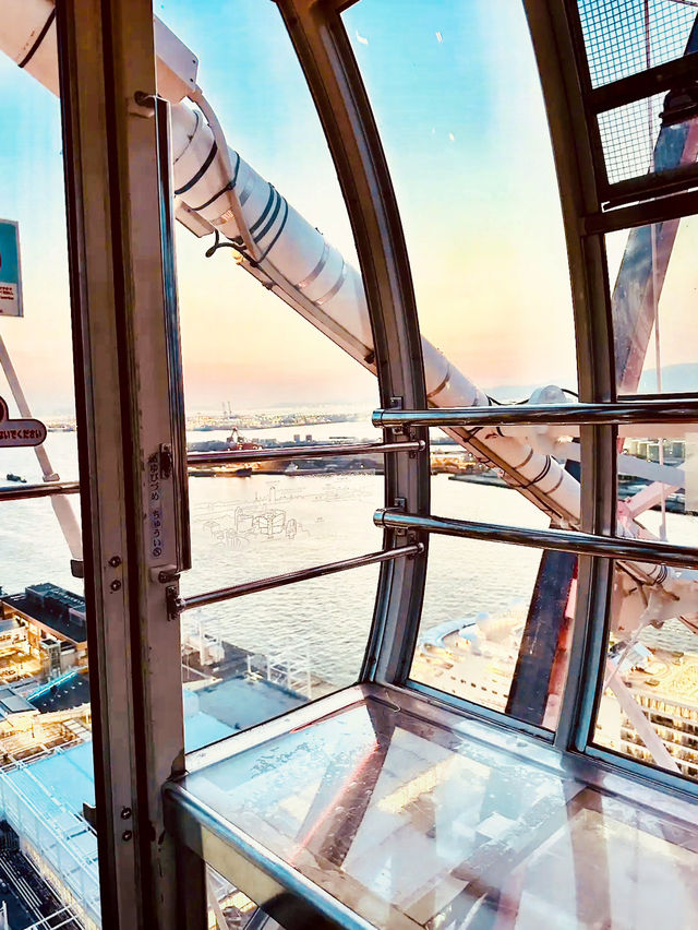 🎡 **天保山大摩天輪遊覽分享：大阪港的高空奇景**🎡