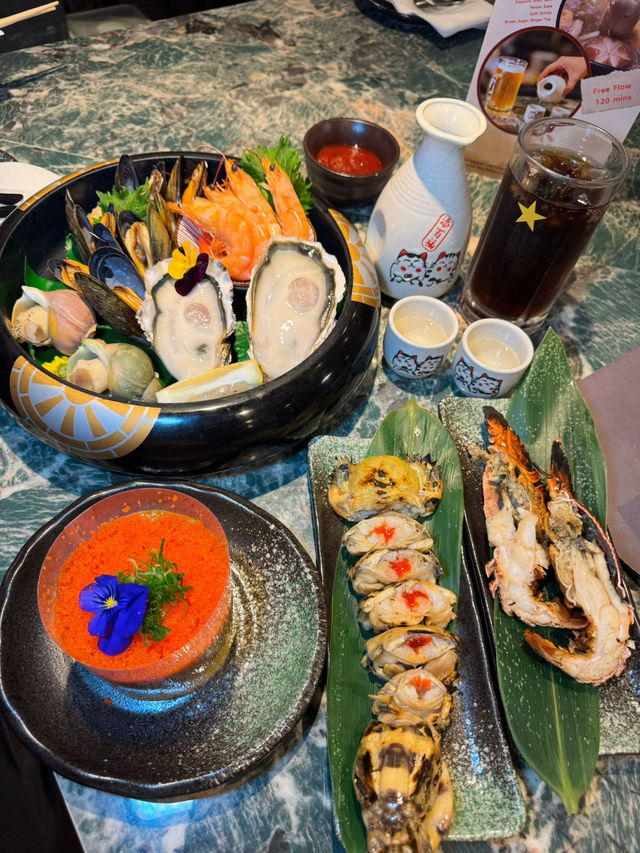 《蝦兵蟹將和牛盛宴》 無限量任食牡蠣