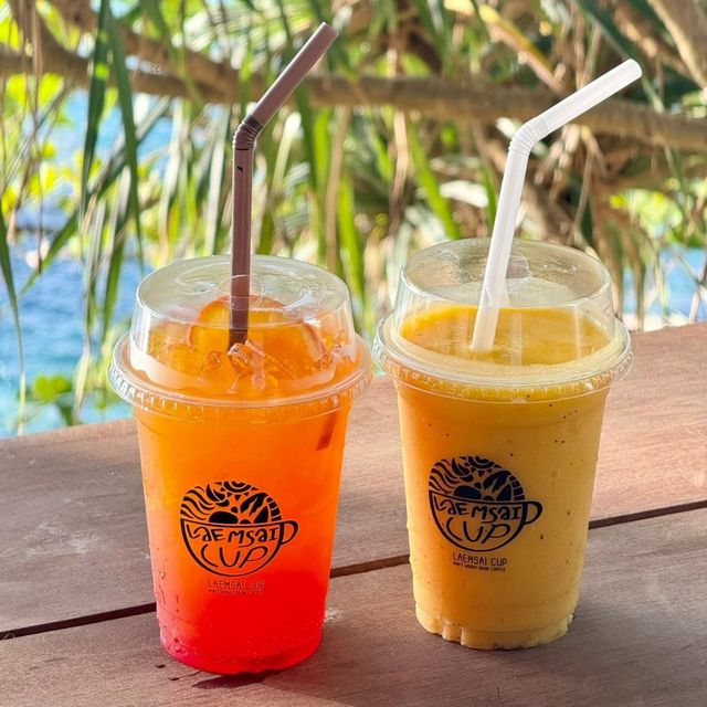 แหลมไทรคัพ 🥤✨🌴🌊  @Phuket