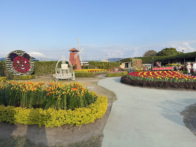 台中后里｜中社觀光花市，賞花、買盆栽、毛孩也能一起玩！