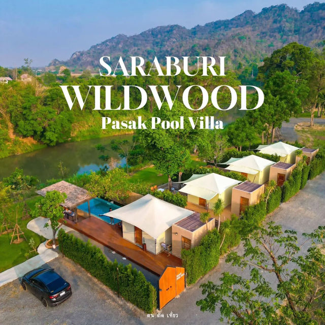 แชร์พิกัดที่พักสระบุรี มู้ดดี ติดริมแม่น้ำ