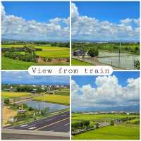ชมวิวจากรถไฟในไต้หวัน