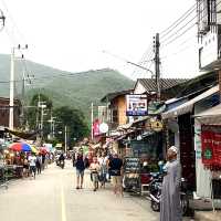ถนนคนเดิน เมืองปาย แม่ฮ่องสอน