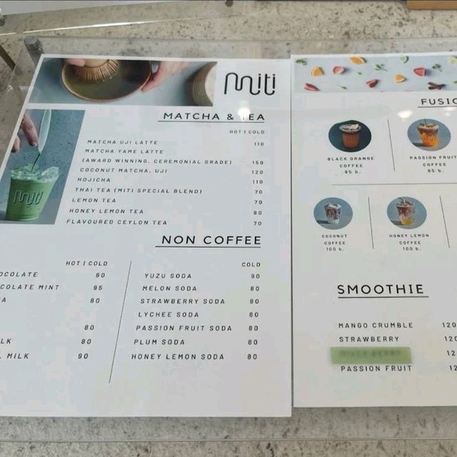 Miti Cafe คาเฟ่ในเมืองขอนแก่น