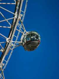 GAZING INTO ETERNITY FROM THE LONDON EYE