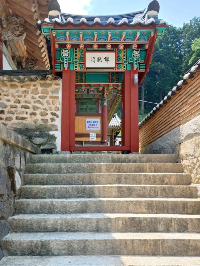한옥 사찰의 고요한 매력 🌿