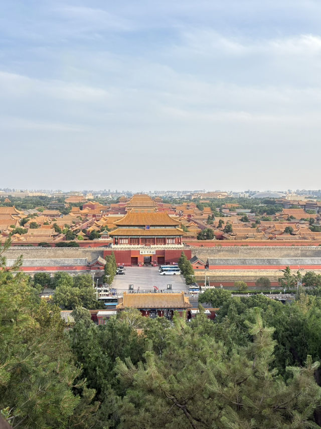 北京隱藏版打卡聖地 | 景山公園俯瞰紫禁城✨