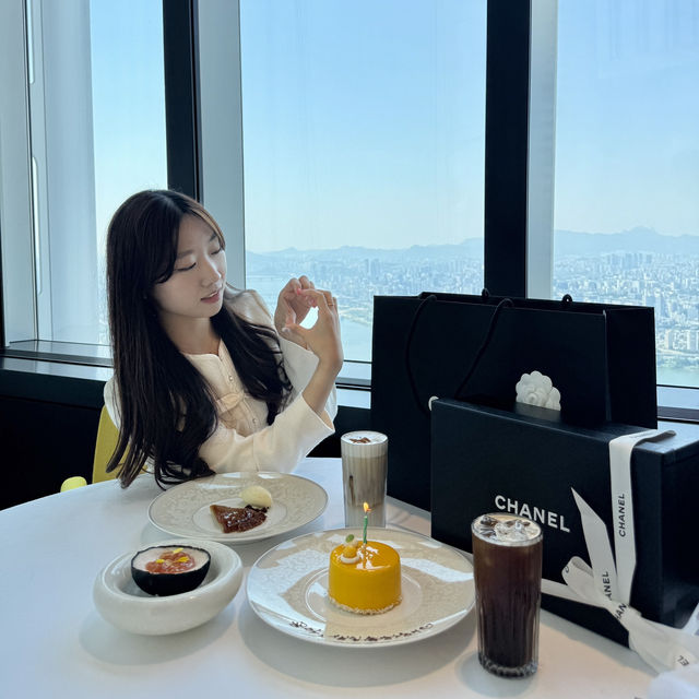🎂 시그니엘 서울 STAY에서 완벽한 실내 데이트 & 생일파티! 특별한 케이크 레터링까지💕
