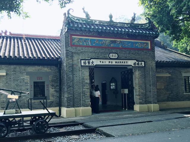 香港的火車博物館 超過一個世界的火車站