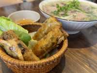 🥢 Hidden Pho Spot in Hanoi – Noodle & Roll Keeps It Simple and Satisfying