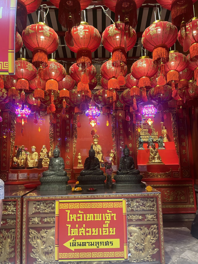 วัดดังแก้ชงในเยาวราชกรุงเทพ