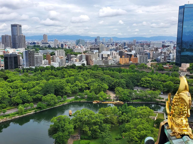 🏯🌸 ปราสาทโอซากะ – สัญลักษณ์แห่งความยิ่งใหญ่