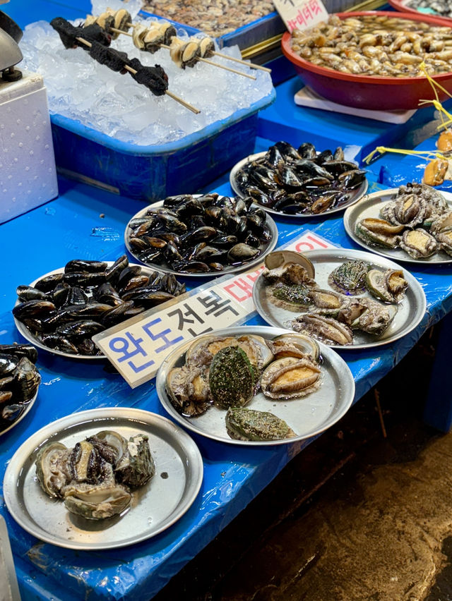 【韓国釜山・釜田】釜山の活気と味覚の市場「釜田市場」