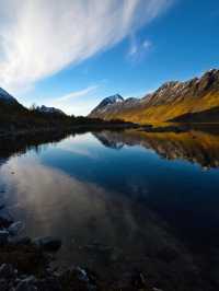 Mirror Magic: Gryllefjord’s Reflective Wonder