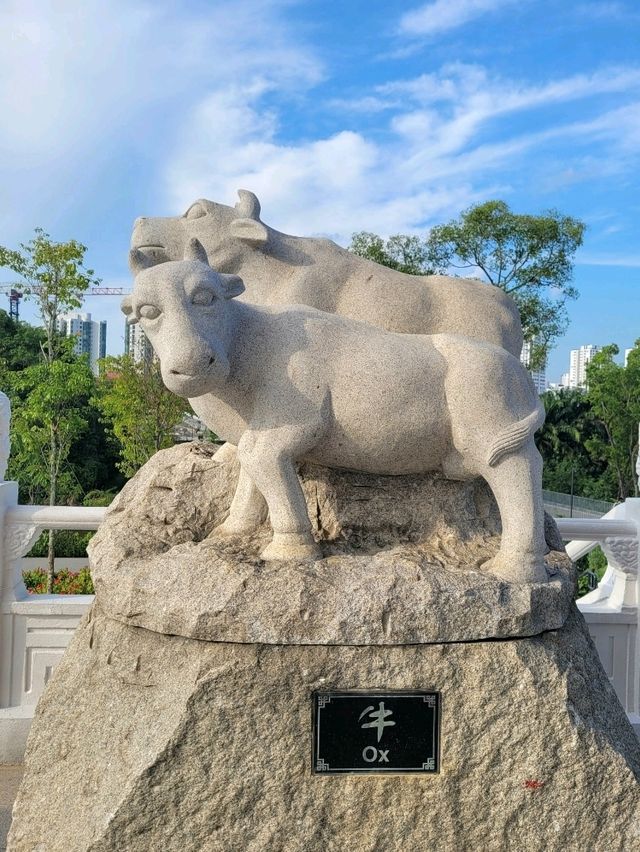 Meeting the Zodiac at Chinese Garden