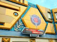 Futuristic Transformers Metrobase in Universal Studios Beijing