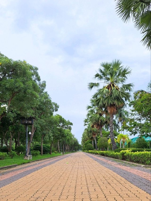 วิ่งเย็นๆ ที่พุทธมณฑล ศาลายา 🏞️