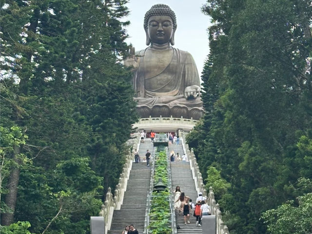 🇭🇰 Hong Kong's Lantau Island: The Majestic Tian Tan Buddha! 🙏