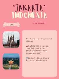 🇮🇩 Jakarta Itinerary 1: History & Heritage 🏛️📜