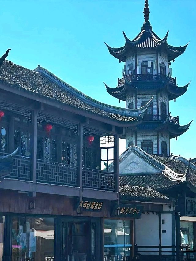 Zhouzhuang Ancient Town: Golden Hour by the Water