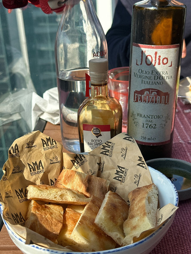 🎄灣仔典雅意式聖誕半自助午餐🍽️｜AMA Ristorante by The Amatricianist  