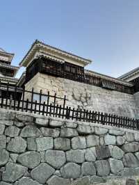 江戸時代以前の天守が残る松山城 
