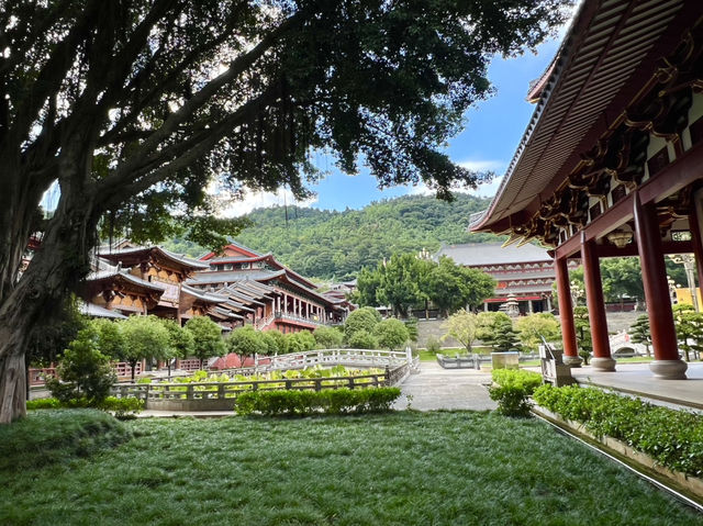 Qishan Wanfo Temple Fuzhou  