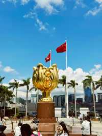 🇭🇰Hong Kong Golden Bauhinia Square & Harborfront Shopping Day 🌸🛍️