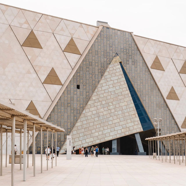 The Grand Egyptian Museum 🏜️☀️🐫🇪🇬