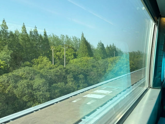 Maglev รถไฟฟ้าความเร็วสูงในเซี่ยงไฮ้ 🇨🇳 Maglev รถไฟฟ้าความเร็วสูงในเซี่ยงไฮ้ 🇨🇳