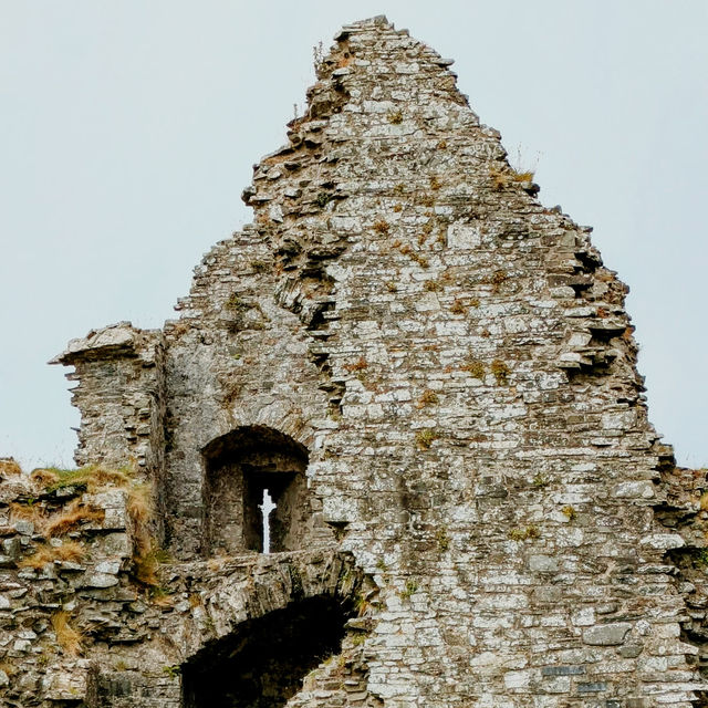Where Sea Meets Silence: A Solo Journey to Llansteffan Castle