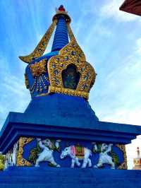 Migjid Janraisig Sum - Big Copper Statue