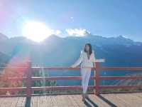 จุดชมวิวภูเขาหิมะเหมยลี่