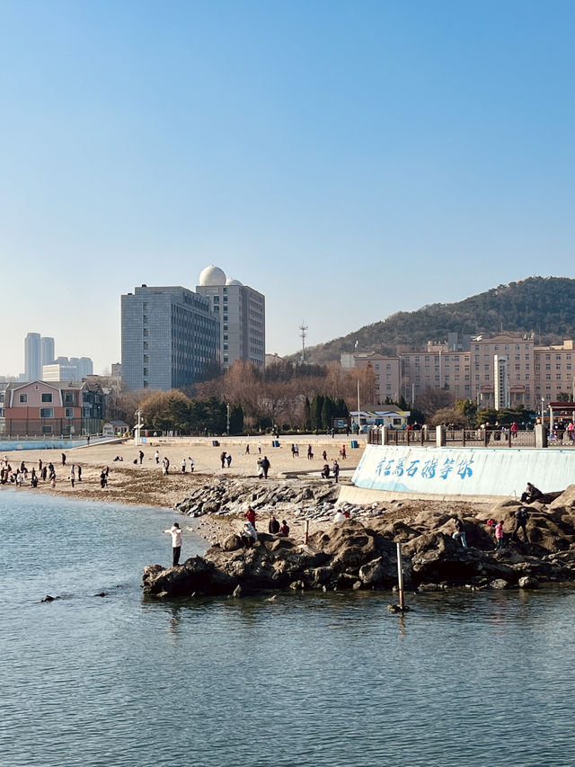 🇨🇳 여유롭게 산책하기 좋은 대련의 해양공원 흑석초 공원