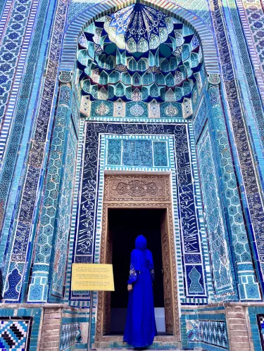 Blue mosaic dome, Samarkand