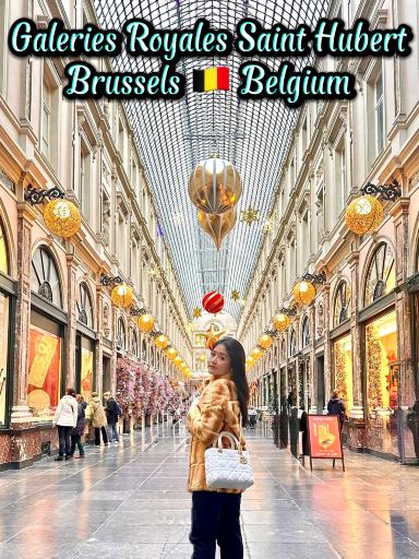 🇧🇪Belgium➖แกลเลอรีช้อปปิ้ง🛍️ที่สวยงามที่สุดแห่งหนึ่งในยุโรป✨✨