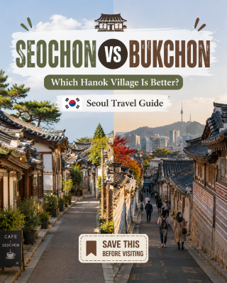 Everyone Visits Bukchon... But I Preferred Seochon 🇰🇷