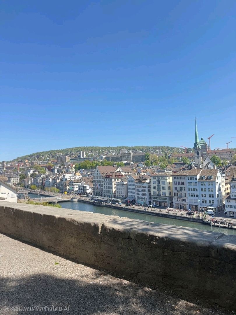 The Classic Zurich Viewpoint at Lindenhof — A Feast for the Eyes