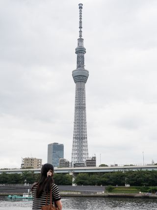 東京スカイツリー撮影と隅田川散歩。