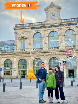 สถานีรถไฟลีล 🇫🇷 France ✨กับสถาปัตยกรรมที่คลาสสิกสวยงาม✨