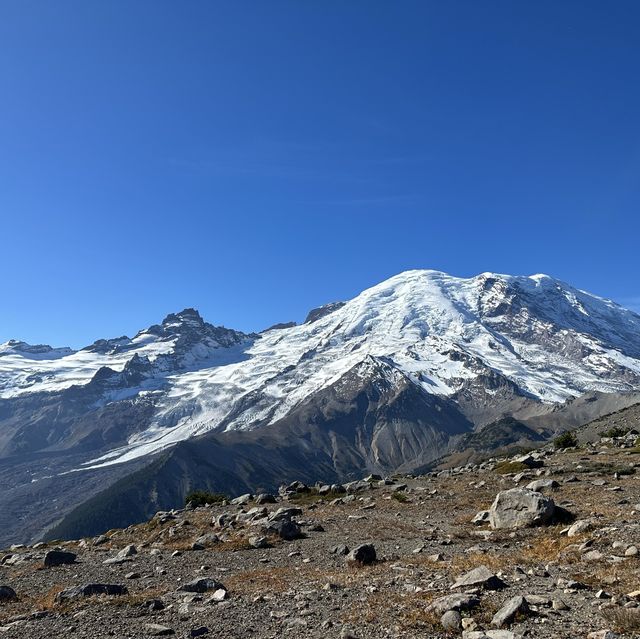 Last sunny day at Sunrise, Rainier 